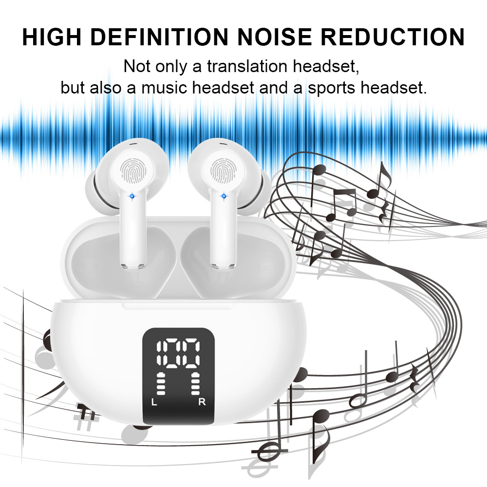 TWS Bluetooth Translation Headphones