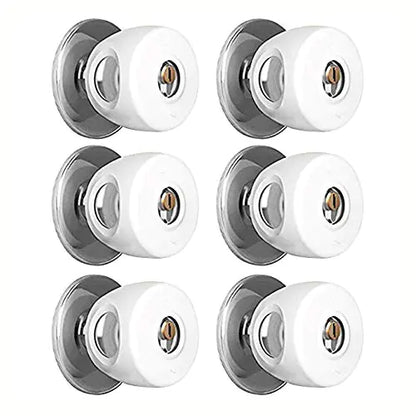 6 Pack Child Safety Door Knob Cover Baby Doorknob Handle Cover Kids Proof Door Knob Covers Lockable Design for Home Bedroom Living room Kangkangk