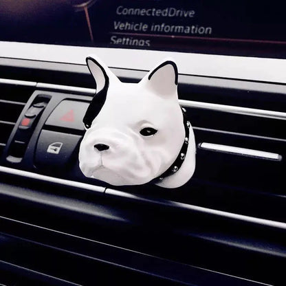 Car Air Freshener Clip - French Bulldog Design