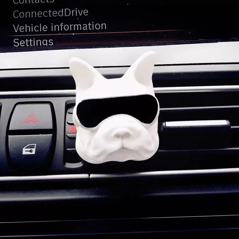 Car Air Freshener Clip - French Bulldog Design