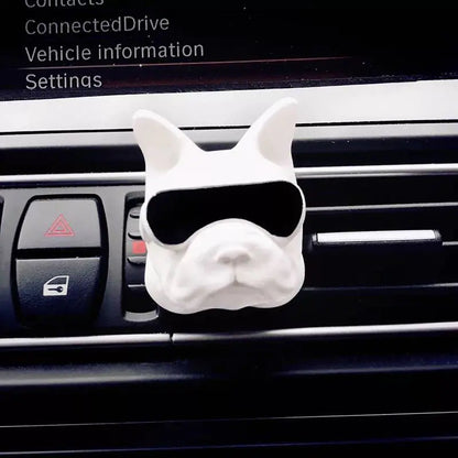 Car Air Freshener Clip - French Bulldog Design