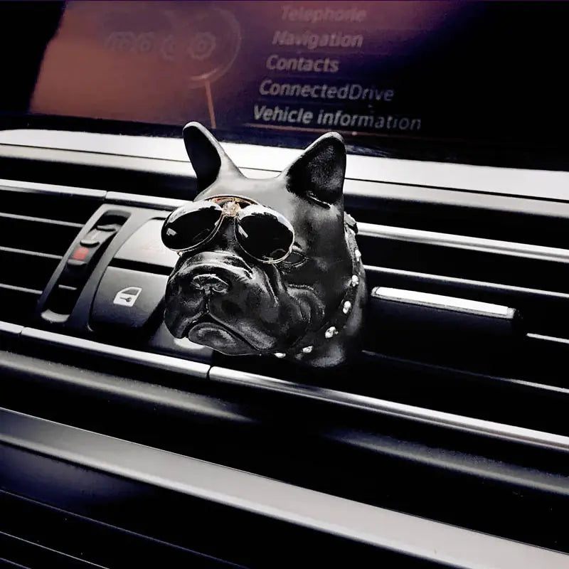 Car Air Freshener Clip - French Bulldog Design