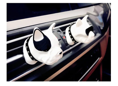 Car Air Freshener Clip - French Bulldog Design