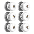 6 Pack Child Safety Door Knob Cover Baby Doorknob Handle Cover Kids Proof Door Knob Covers Lockable Design for Home Bedroom Living room Kangkangk