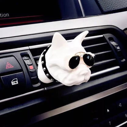 Car Air Freshener Clip - French Bulldog Design