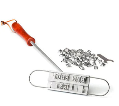 Barbecue Tools with Branding Stamp and Imprint Mold