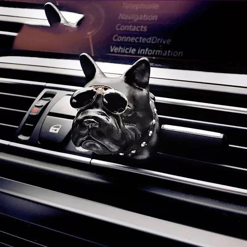 Car Air Freshener Clip - French Bulldog Design