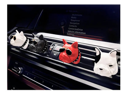 Car Air Freshener Clip - French Bulldog Design